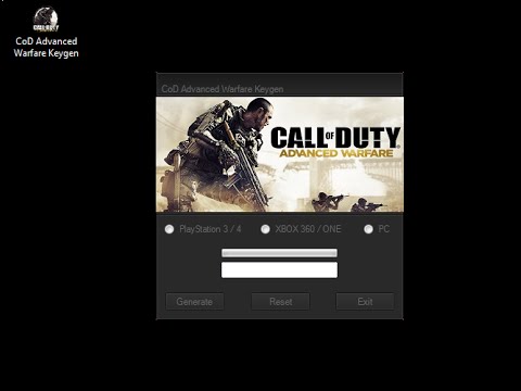 Call Of Duty Advanced Warfare Key Generator For Pc